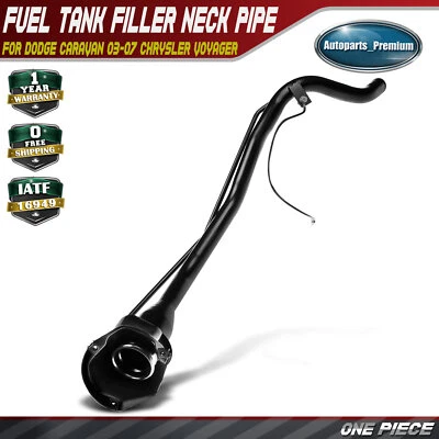 Cuello de llenado del tanque de combustible de gasolina para Dodge Caravan 2003-2007 Chrysler Voyager 4809572AC Foto 1 de 4