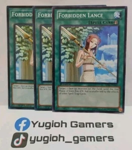 YUGIOH FORBIDDEN LANCE X3 COMMON PLAYED - Picture 1 of 1