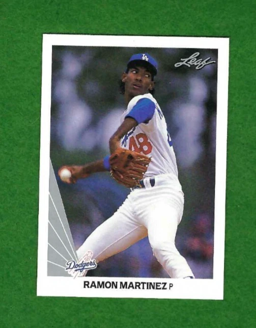 1990 Leaf Ramon Martinez Los Angeles Dodgers #147 - Image 1 of 1