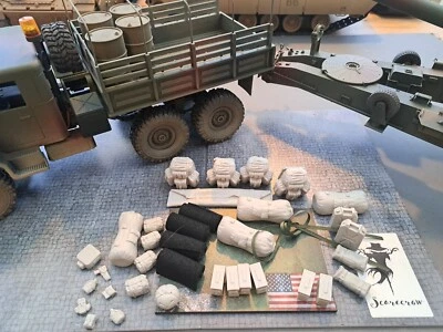 Stowage  accessories for 1/16 WPL B16 US Army truck - Image 1 of 4