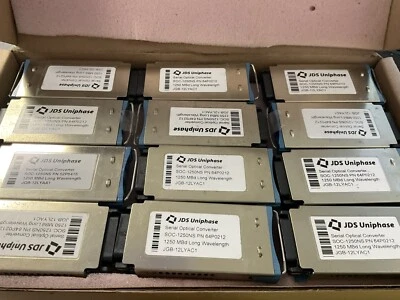 JDS Uniphase SOC-1250NS 1250 MBd Long Wavelength JGB-12LYAC1 - Image 1 of 4