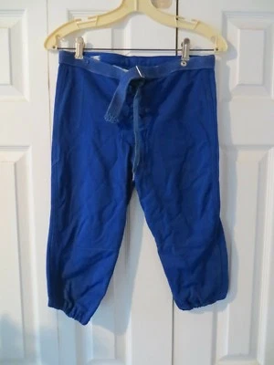 Pantalones de fútbol americano vintage Pride azul nailon juvenil adolescente L Foto 1 de 4