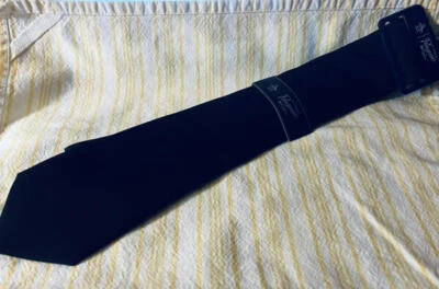 Corbata negra Penguin para hombre NUEVA para Munsingwear Foto 1 de 3