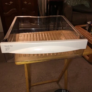 Genuine Refrigerator GE Pan Drawer Part#200D5885 Snack Pan - Picture 1 of 5