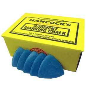 Gesso marcatura indumenti/tessuti Hancocks Sartoria - Blu - 12, 25, 50 confezioni - Foto 1 di 4