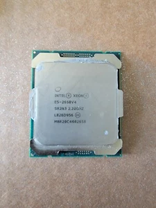 Matching Pair- Intel Xeon E5-2650 v4 2.2GHz L3-30MB 12 Core LGA2011-v3 Processor - Picture 1 of 1
