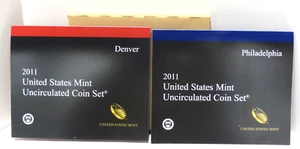 2011 D & P Proof Set U.S. Mint Uncirculated 28 Coin Set Denver & Philadelphia - Picture 1 of 2