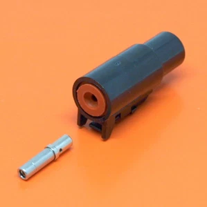 Deutsch DTHD Series 1 Way Plug Connector Kit DTHD06-1-12S & Socket Terminal - Picture 1 of 5