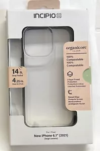 Incipio - Organicore Clear Case for iPhone 13 Pro - Charcoal - Picture 1 of 4