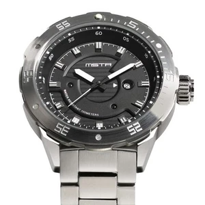 Meister Diver One D0101SS Men's Metal Band Analog Wristwatch MSTR Watch - Picture 1 of 2