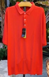 NUEVO CON ETIQUETAS CALLAWAY Camisa Polo de Golf Roja Para Hombre Opti-Dri Performance UPF 50+ S/S Talla 4XL - Imagen 1 de 9