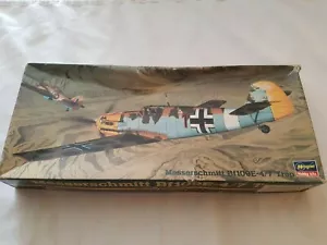 Hasegawa Messerschmitt Bf109E-4/7 Trop Vintage Model Kit No 51310 - Picture 1 of 12