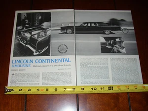 1976 LINCOLN CONTINENTAL LIMOUSINE - ORIGINAL ARTICLE - Picture 1 of 3