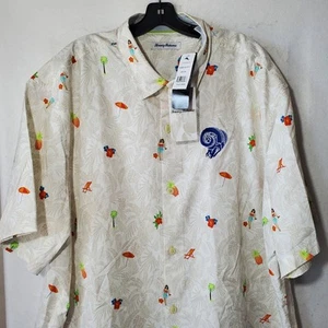 Los Angeles Rams Tommy Bahama Shirt Men's 3XL Hawaiian Allover Print NWT - Picture 1 of 14