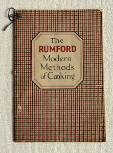 The Rumford Modern Methods of Cooking Cook Book Baking Powder Recipes Company - Picture 1 of 6