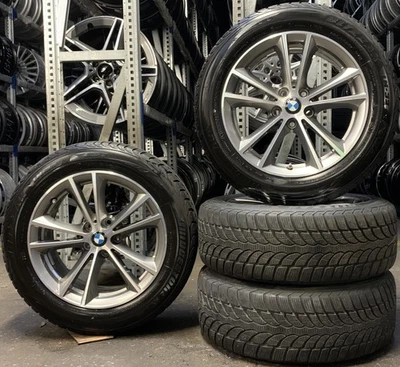 4x Original BMW Winterräder 225/55 R17 97H - für 5er G30 G31 2227 - Bild 1 von 4