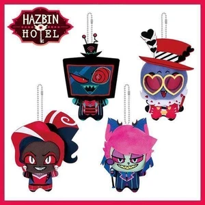 Hazbin Hotel Peluche Muñeca Mascota Cadena Vol.3 Juego de 4 Banpresto Japón 2025 NUEVO - Imagen 1 de 3