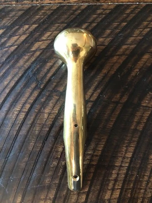 New Hame Ball Solid Brass Cane or Walking Stick Handle - Image 1 of 4
