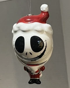 Jack Skellington Sandy Claws RARE ButtOut Ornament Disney Nightmare B4 Christmas - Picture 1 of 8