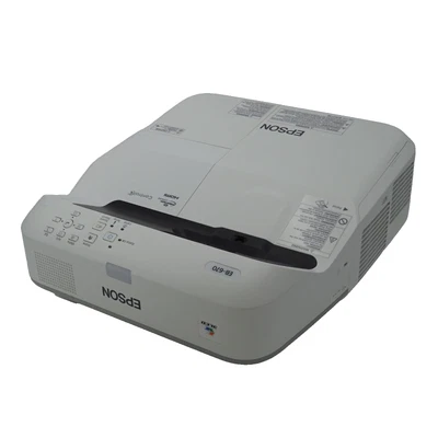 Epson EB-670 Projector 1280 x 800 WXGA 3100 ANSI Lumen - 577 Lamp Hours Used - Image 1 of 4