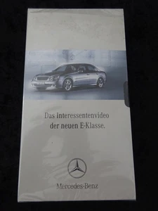 Mercedes Benz E-Klasse VHS Video Interessentenvideo noch verpackt!! - Picture 1 of 7