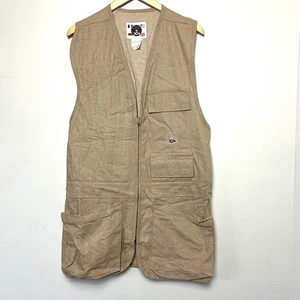 Vintage Men’s 10x Hunting Vest sz L Chest 42-44 Made in USA Shooting Outdoors - Picture 1 of 8