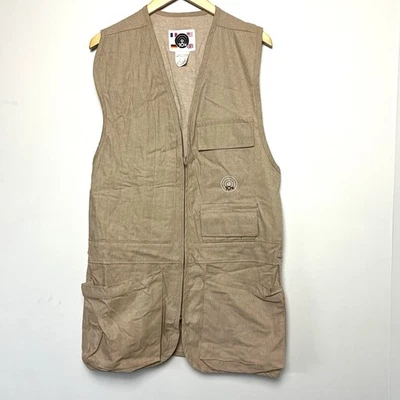 Vintage Men’s 10x Hunting Vest sz L Chest 42-44 Made in USA Shooting Outdoors - Image 1 of 4