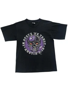 Vintage Stone Cold Steve Austin 3:16 T-Shirt Skull WWF 1998 Youth Kid Size Large - Picture 1 of 4