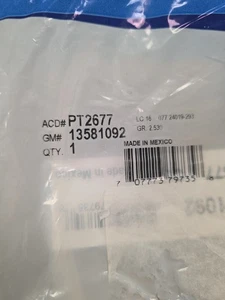 Genuine GM Air Conditioner Condenser Fan Motor Pigtail 13581092 - Picture 1 of 2