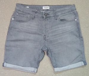 Jack & Jones Herren Bermuda Short Jeans kurze Hose Gr.L Grau Highstretch - Bild 1 von 4