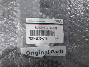 OEM GEA Westfalia 7750-0032-316 Bushing F/Pressure Switch Hose - Picture 1 of 1