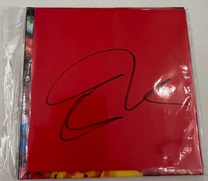Ed Sheeran Signed Autograph = FULL CD Red Card Still Sealed