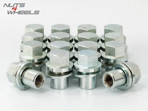 16 x Chrome OEM Style Wheel Nuts Fits Range Rover Vogue RRD000011 - Picture 1 of 2
