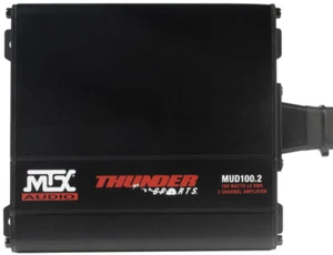 Polaris RZR 200W RMS 2-Channel Amplifier by MTX Audio MUD100.2 - Picture 1 of 6