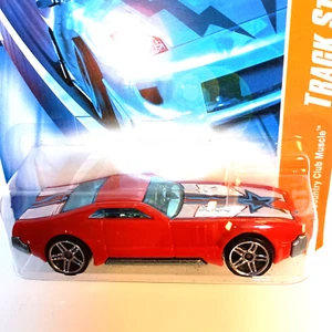 2008 Hot Wheels Track Stars #106 Red CCM Country Club Muscle w/pr5 - Picture 1 of 4