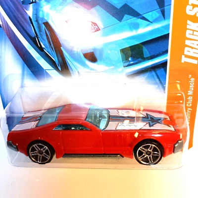 2008 Hot Wheels Track Stars #106 Red CCM Country Club Muscle w/pr5 - Image 1 of 4