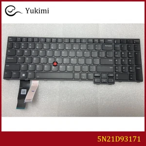 5N21D93171 FOR Lenovo Thinkpad P16V Black English with Backlight Keyboard - Picture 1 of 5