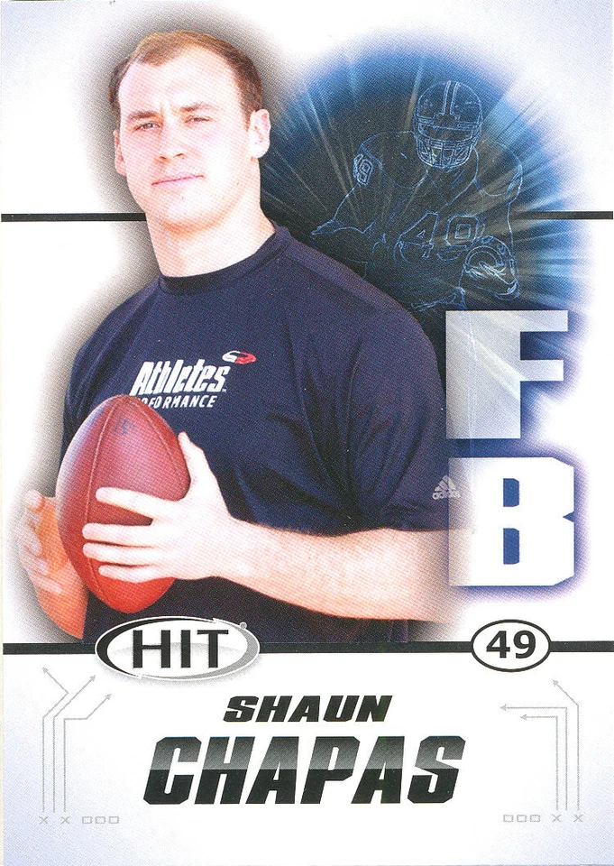 SAGE-HIT Shaun Chapas RC COWBOYS LIONS Georgia BULLDOGS - Image 1 of 1