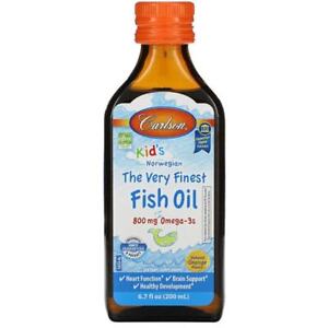 Carlson Kid's Norwegian The Very Finest Fish Oil - Orange 800 mg 6.7 fl oz Liq