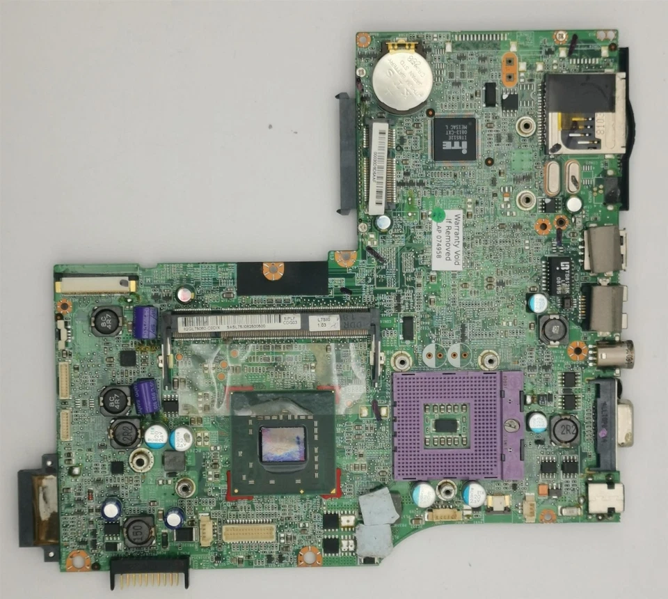 Genuine Advent 9715 Motherboard Mainboard 82GL75060-C0DIX - Image 1 of 2
