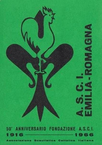 C116) 1916/1966, 50 ANNI ASCI, CAMPO REGIONALE ALFERO, SOTTOCAMPO AIA. - Picture 1 of 1