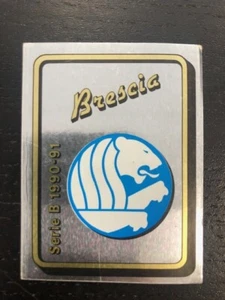 FIGURINA CALCIATORI PANINI 1990/91 SCUDETTO BRESCIA n 377 NUOVO CON VELINA - Imagen 1 de 2