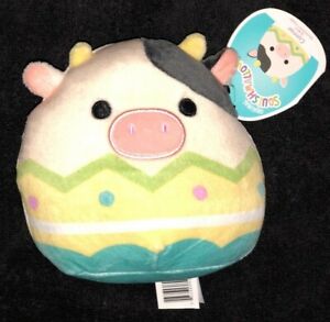 Squishmallows 5" inch CONNOR EASTER COW Kellytoy NWT IN HAND
