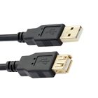 Câble d'extension USB 2.0 1 m type A mâle vers femelle plomb haute vitesse plaqué or