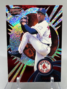 1999 Pacific Revlotion PEDRO MARTINEZ Red /299 #25 Red Sox HOF