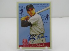 BOBBY THOMSON 2008 UPPER DECK GOUDEY GRAPHS AUTOGRAPH AUTO! NEW YORK GIANTS!!