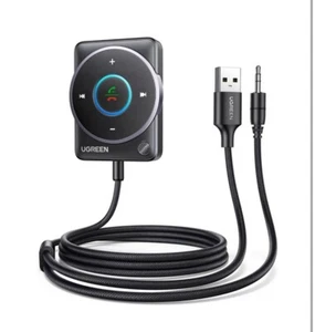 2024 Latest Bluetooth 5.4 Aux Car Adapter, Enhanced Connection… SEALED NEW - Photo 1/3