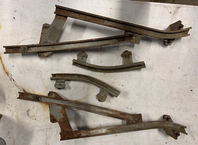 1967 68 Chevrolet Impala SS Rear Quarter Window Tracks Original Lowrider - Image 1 of 2