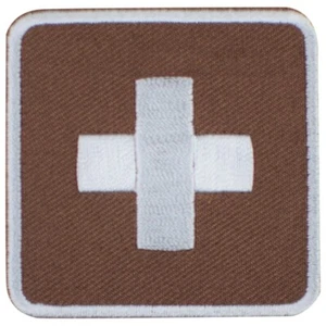 First Aid Patch - Park Information Sign Embroidered Badge 2" (Iron Or Sew On) - Picture 1 of 1