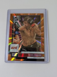 BENEIL DARIUSH 2023 UFC Donruss #38 LIGHTWEIGHT Orange Lazor